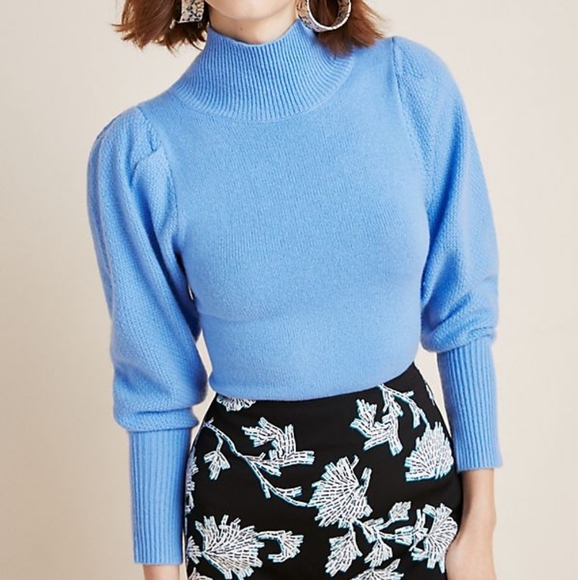 Diane Von Furstenberg Sweaters - DVF Beatrice Hydra turtleneck puff cashmere